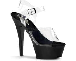 EU 42,5 = US 12 | KISS-208 | 6 Spike Heel P/F Sandal