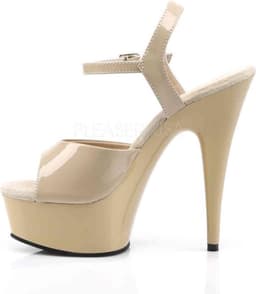 EU 36 = US 6 | DELIGHT-609 | 6 Heel, 1 3/4 PF Ankle Strap Sandal — thumbnail 3