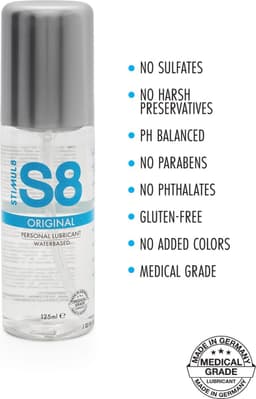 STIMUL8 - S8 WATER BASED LUBRICANT 125 ML — thumbnail 4