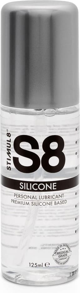 Stimul8 S8 - S8 Premium Silicone Lube 125ml - Lubricants Silicone based Origineel 125 — thumbnail 1