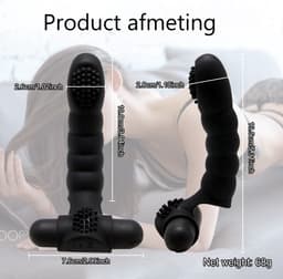 Erodit® Krachtige G-spot Vinger Vibrator - met 10 Vibratiestanden -Vibrerend clitoris stimulator-vibrators voor vrouwen – vibrators voor mannen- seks speeltjes- anaal speeltje- Erotiek voor vrouwen – mannen - — thumbnail 3
