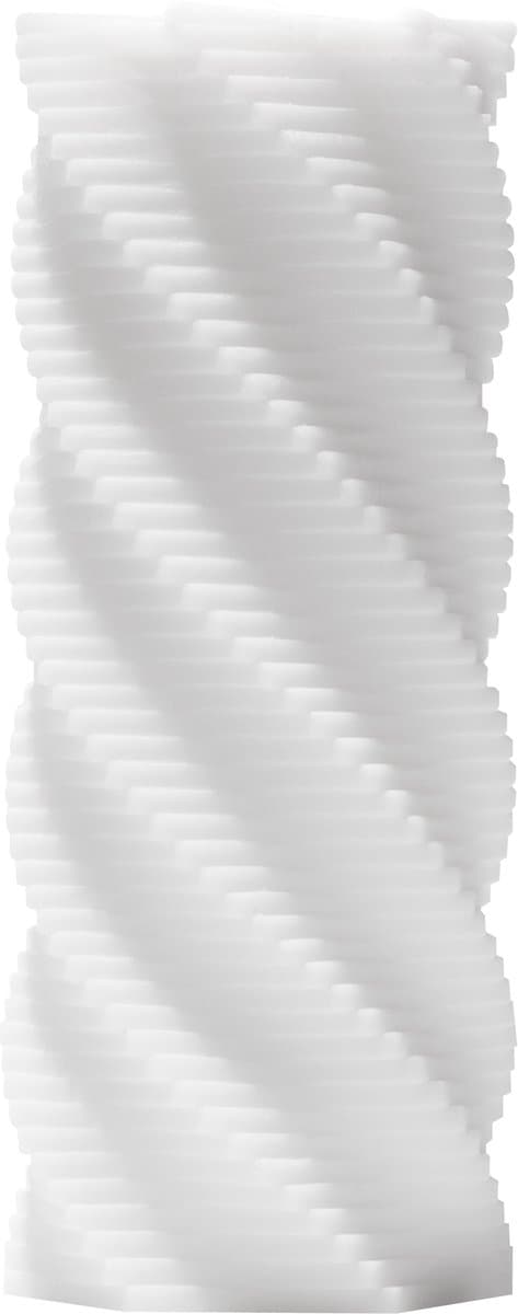 Tenga 3D Spiral - Masturbator - Wit — afbeelding 1