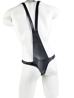 BamBella® - Pak BDSM kleding broek voor mannen - open kruis — thumbnail 3