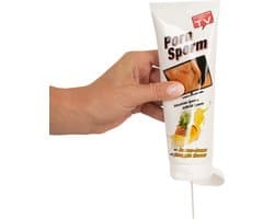 Porn Sperm Nep Sperma – Ananas - Nep Spermamet Ananas Smaak - Geschikt voor Oraal GebruikTube 250ml