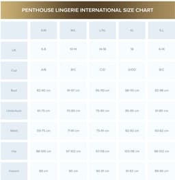 Penthouse Lingerie Dirty Mind - Erotische Catsuit - Maat XL - Zwart — thumbnail 2