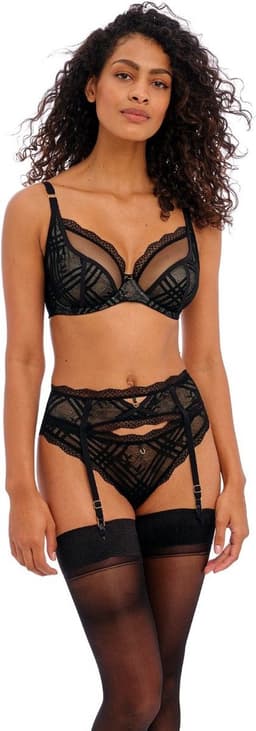 Freya Fatale Jarretel - Zwart — thumbnail 5