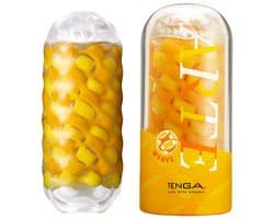 Tenga - Arte Weave Masturbator - Geel/Oranje