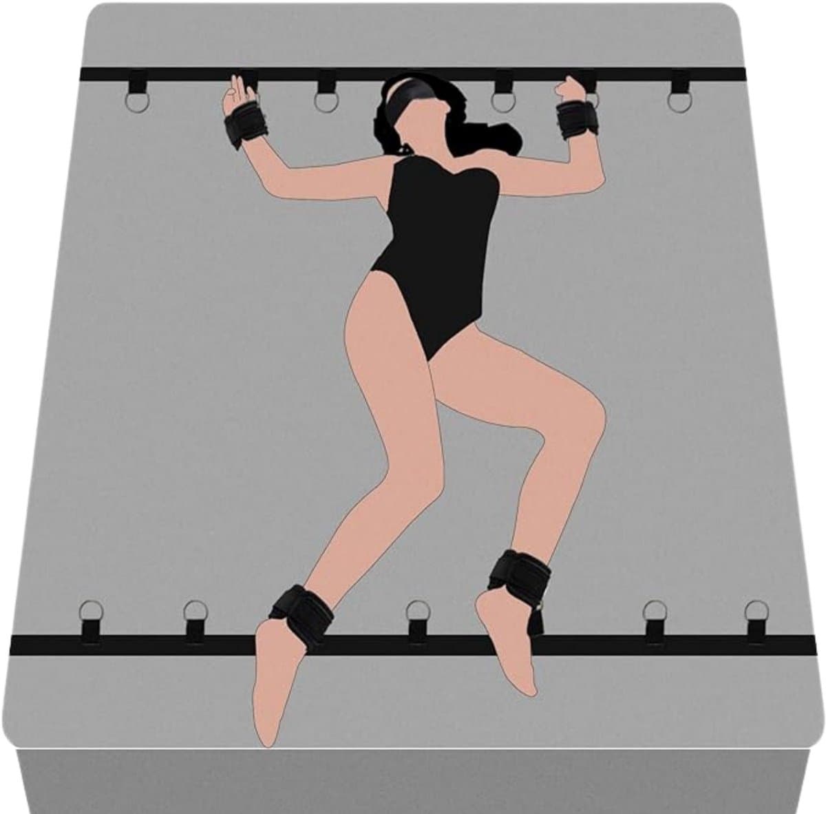 Quick Relief Bed Bondage Restraints™ - SM - Verstelbaar en Comfortabel - BDSM — afbeelding 1