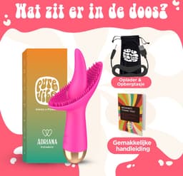 PureVibe® Adriana Clitoris & Vulva Vibrator - Stimulator met 10 verschillende standen - Vibrators voor Vrouwen - Erotiek Sex Toys - Roze — thumbnail 3