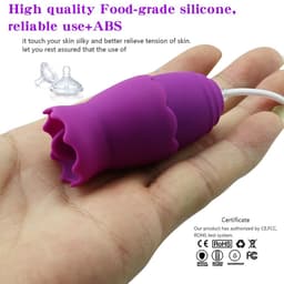 Sex speeltje - Tong Orale Vibrator - Likken - Tong - Usb Vibrerend Ei - G-Spot - Vagina Massage - Clitoris Stimulator - Sex Toys - Voor Vrouwen - Roze — thumbnail 3