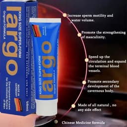 Largo Penis Enlargement Gel 40ml - Nanma - Transparant - Cremes — thumbnail 2