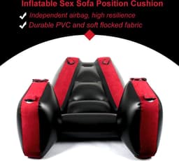 Dynamisch Opblaasbaar Sekskussen: Elektrisch Opblaasbaar met Bondage Functie — thumbnail 2