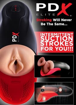 Fuck-O-Matic Automatische Masturbator - Kunstvagina - Pocket Pussy - Zuigende Vagina - 10 Standen - Kunstkut - Sex Toys voor mannen - Seksspeeltjes voor hem — thumbnail 4