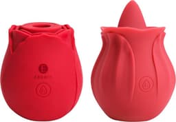 Erodit® Oral Pleasure cadeau geschenkset- 2 Vibrators voor vrouwen - Zuig vibrators voor vrouwen- Tong vibrator- Lik vibrator voor clitoris- verschillende modes– Cadeau voor Vrouw- Erotiek- Seksspeeltjes voor vrouwen — thumbnail 5
