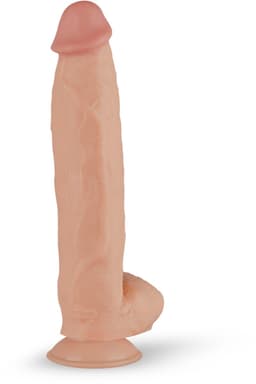 Real Fantasy - Dwane - Realistische Dildo met Zuignap - 30 cm - Dildo - Dildo's - Sex Toys voor Vrouwen en Mannen - Dildo Mannen Anaal - Beige — thumbnail 2