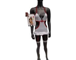 Body Pleasure TL03 Verpleegster-Stijl Outfit – One Size – Cadeaubox
