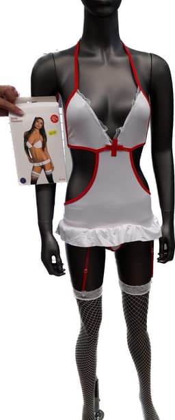 Body Pleasure TL03 Verpleegster-Stijl Outfit – One Size – Cadeaubox — thumbnail 1