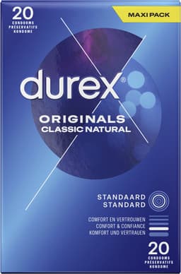Durex - Condooms - Classic Natural - 20st x6 — thumbnail 2