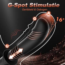IntiMate® Samurai - Luxe G-Spot Viberator met 10 Krachtige Vibraties & 3 Stoot Standen - Dildo Stimulator met Laag Geluidsniveau - Ergonomisch Ontworpen Seksspeeltje - Veilig Lichaamsmateriaal - Waterdicht & USB Magnetisch Oplaadbaar — thumbnail 5