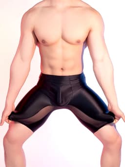 Heren Boxer – Doorzichtig en Ademend - Zwart - Ondergoed — thumbnail 3