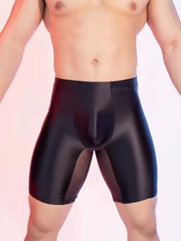 Heren Boxer – Doorzichtig en Ademend - Zwart - Ondergoed — thumbnail 4