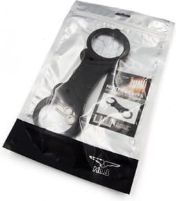 Mister B Cuff Double Lock Rigid Steel Politiehandboeien - Zwart — thumbnail 4