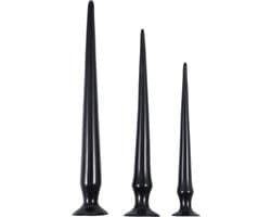 3 Lange Lusty Ass Spike Dildo's in 1 Verpakking - Anaal Pluggen - Anaal Dildo - Lange Anal Plugs - Lange Anal Dildo's