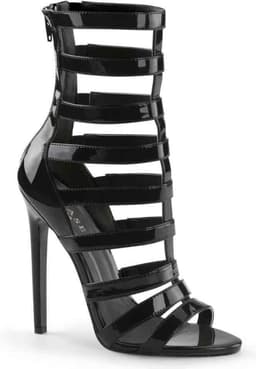 Pleaser Hoge hakken -38 Shoes- SEXY-52 US 8 Zwart — thumbnail 1