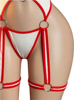 Sexy Zusters Pakje Bodysuit met String & Kousenbanden - Roleplay - MEGA SEXY - OOOH zuster help mij - Maat M — thumbnail 3