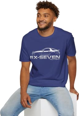 Auto T-Shirt - Sport Auto - Fan Cadeau - Retro Design - Uniseks - Zwart — thumbnail 5