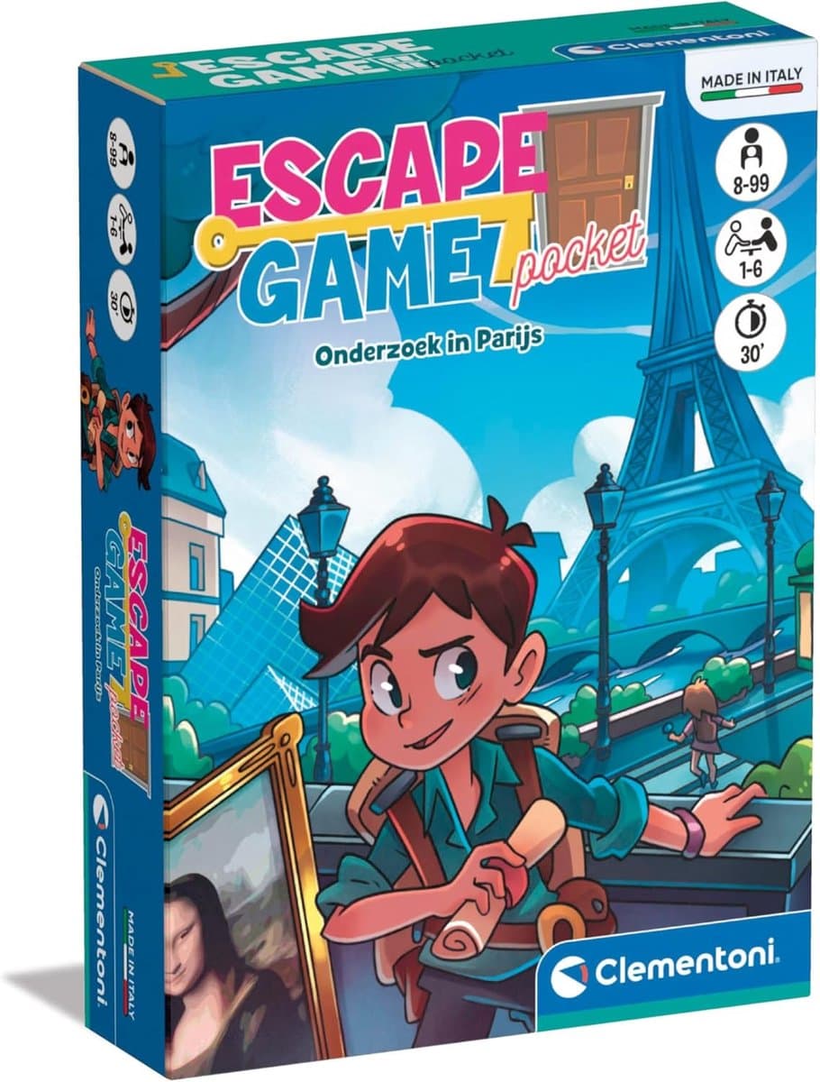 Escape Room Spel - Raadsel Spel - Mysterie Oplossen - Gemaakt In Italië - 112 x 156 cm - Multicolor — afbeelding 1