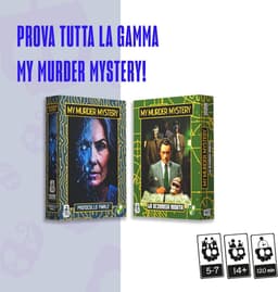 Cranio Creations - My Murder Mystery, Finales Protocol - Los een misdaad in de toekomst op. - 5-7 spelers - 120 minuten - onderzoeksspel - leeftijd 14+ - editie in het Italiaans — thumbnail 4