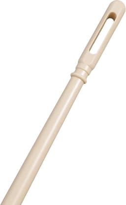 Reinigingsstaaf Blokfluit - Fluit Reiniger - Dagelijkse Schoonmaak - Hygiënisch Kunststof - 28 cm - Beige — thumbnail 4