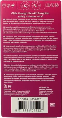 EasyGlide - Extra Thin Condooms - Condooms met Glijmiddel - 10 stuks — thumbnail 3