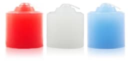 Nooitmeersaai - Hotwax Kaarsen set - 3 stuks - Rood/wit/blauw - Niet eetbaar — thumbnail 3