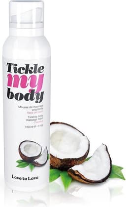 Tickle my Body - Massagemousse - Coconut — thumbnail 1