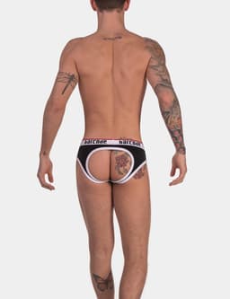 Barcode Berlin Maxime Backless Brief Black - MAAT L - Erotisch Heren Ondergoed - Slip voor Man - Sexy mannen Slip — thumbnail 4