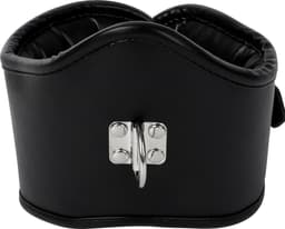 Banoch - Posture collar classic - zwarte posture collar met riem - bdsm — thumbnail 5