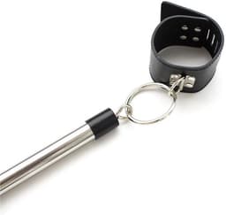 Spreader bar / spreidstang met enkelboeien van PU leer — thumbnail 3