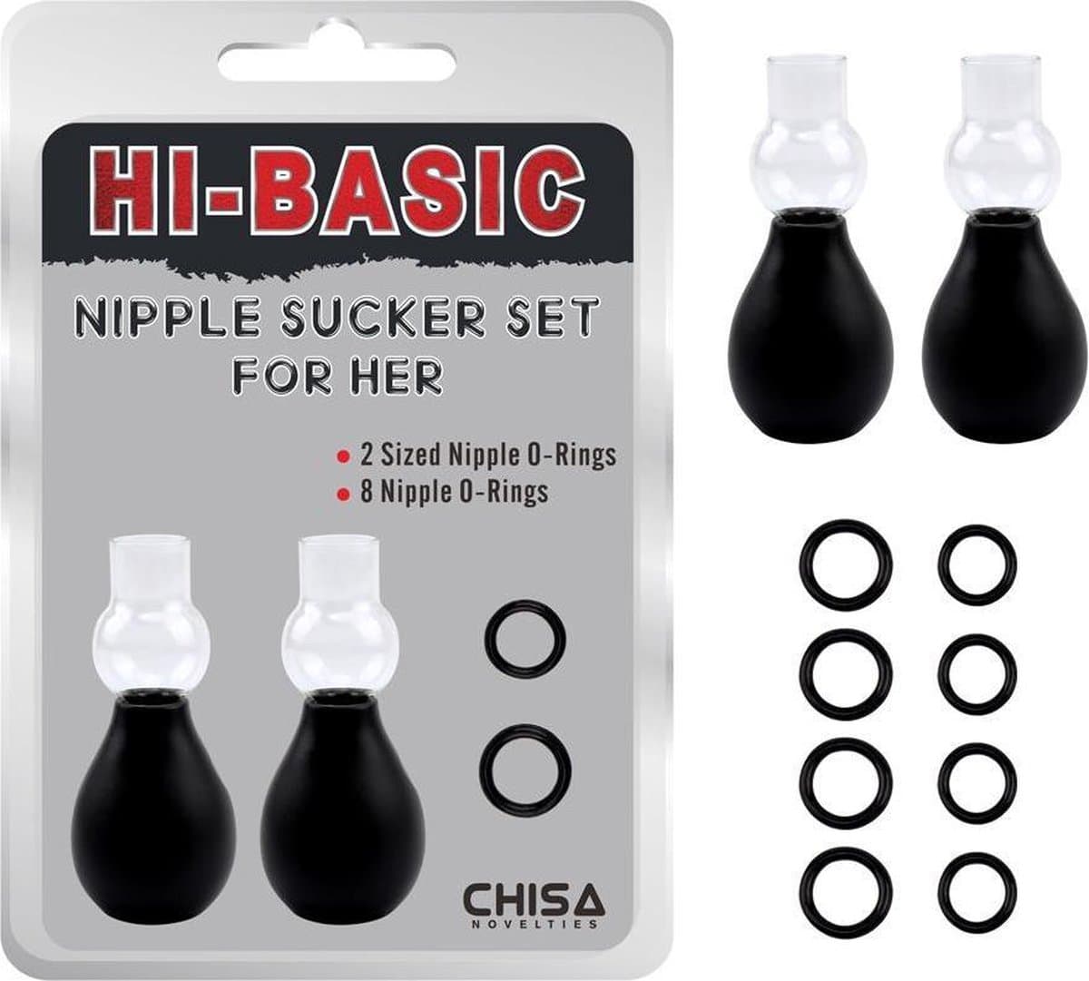 Chisa - Tepelzuiger Set voor haar - Verwisselbare ringetjes — afbeelding 1