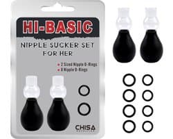 Chisa - Tepelzuiger Set voor haar - Verwisselbare ringetjes