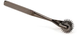 Liebe Seele - BDSM Pinwheel - Wartenburg Pinwheel - Drie Wieltjes - Zwart Chroom — thumbnail 1