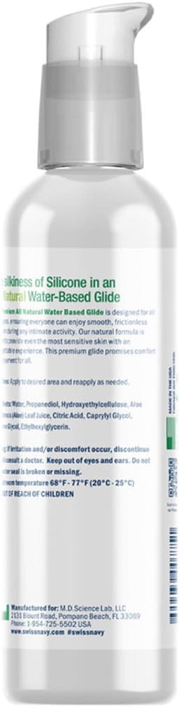 Swiss Navy Natural - Glijmiddel op Waterbasis - Alleen Natuurlijke Ingrediënten 30 ml — thumbnail 2