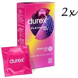 Durex Condooms Pleasure Me 10st - 2 Stuks - Voordeelverpakking — thumbnail 1
