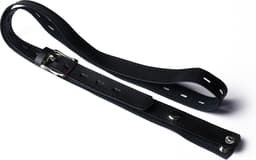 DOWO® - Chastity Cage Waist Strap - Kuisheids Riem - Belt voor Peniskooi - PU - Zwart — thumbnail 3