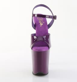 Pleaser - FLAMINGO-809 Sandaal met enkelband, Paaldans schoenen - US 10 - 40 Shoes - Paars — thumbnail 4