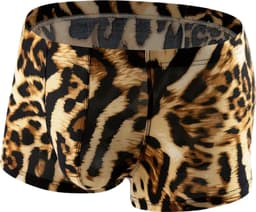 LekkerStout Panterprint Boxershort - Bruin/Zwart - Sexy Herenondergoed | L | ( LS222 ) — thumbnail 1