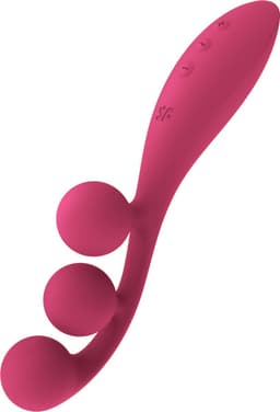 Satisfyer 'Tri Ball 1', 20,5 cm, oplegvibrator, 3 motoren — thumbnail 1