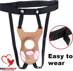 Strap-on dubbele penetratie - Voorbinddildo - Anaal en vaginaal — thumbnail 3