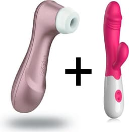Satisfyer Pro 2 Gen 2 met Easylove Tarzan Vibrator - Combinatie Voordeel Set — thumbnail 1